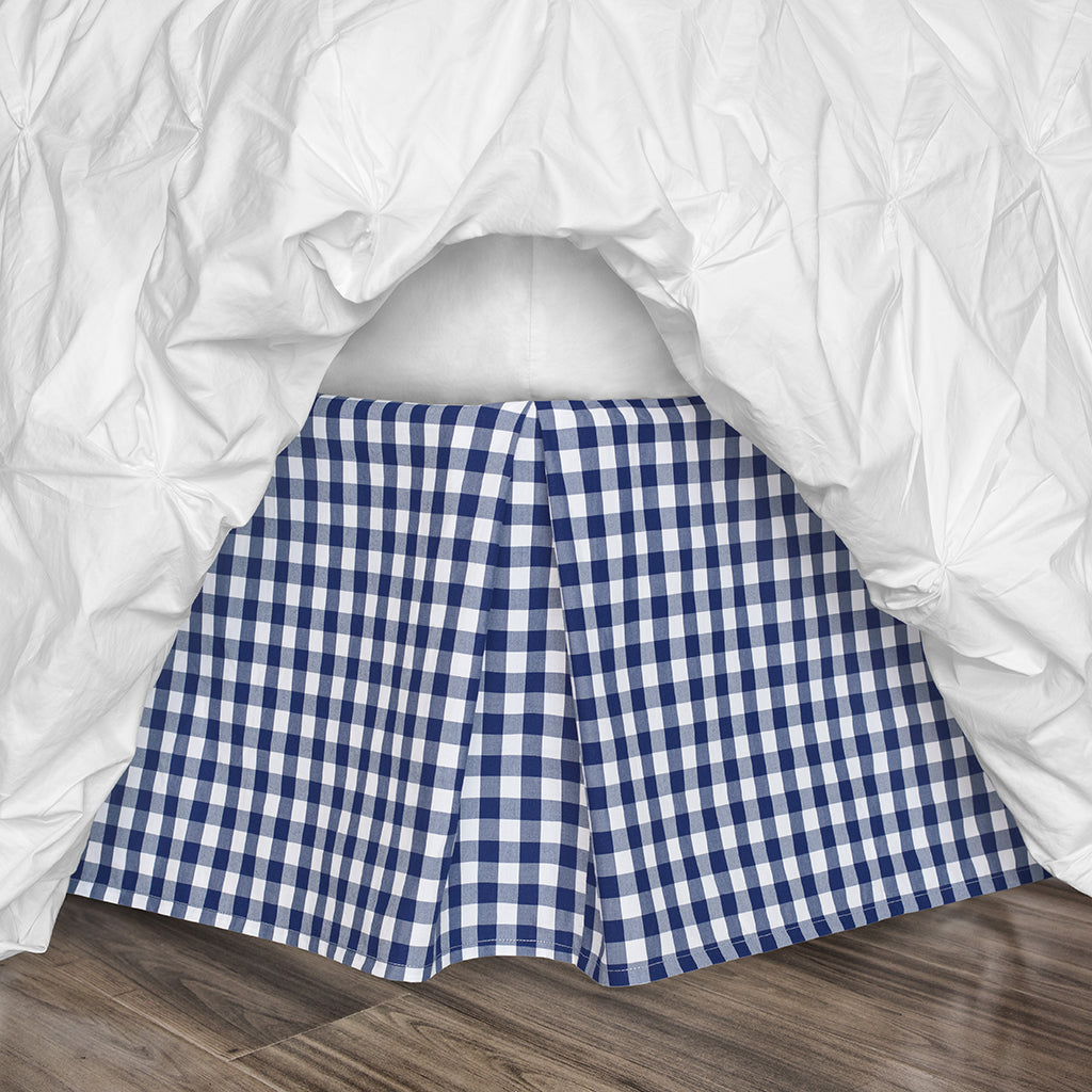 Blue Bed Skirt Cloud Blue Bed Skirt Crane Canopy