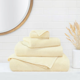 Plush Buttercup Yellow Bath Towel