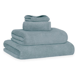 Plush Coastal Blue Washcloth