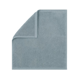 Plush Coastal Blue Washcloth