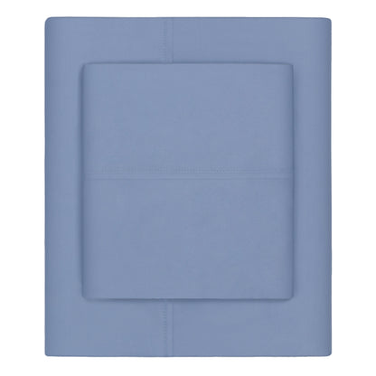 Coastal Blue 400 Thread Count Sheet Set (Fitted, Flat, & Pillow Cases)