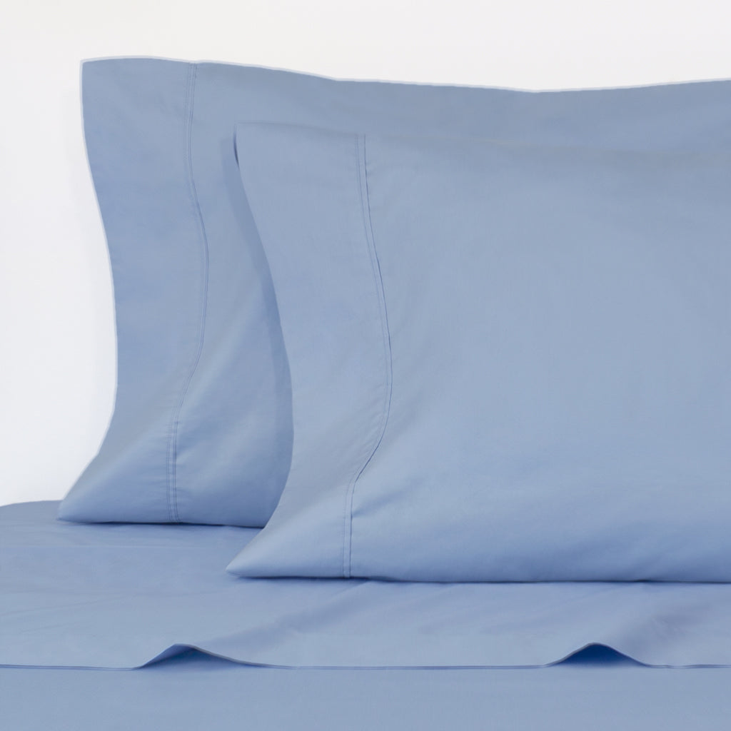 Coastal Blue 400 Thread Count Pillowcase Pair