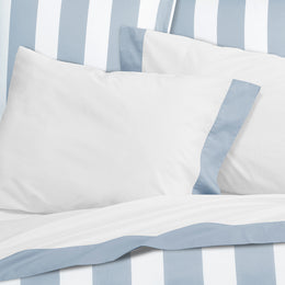 French Blue Border Flat Sheet