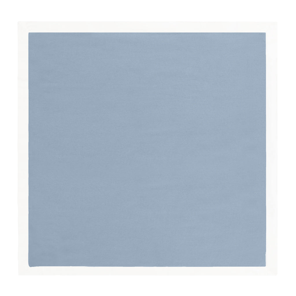 French Blue Hudson Flannel Euro Sham