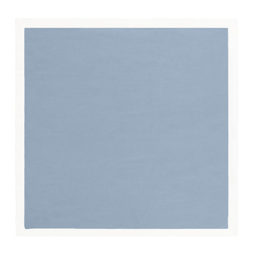 French Blue Hudson Flannel Euro Sham