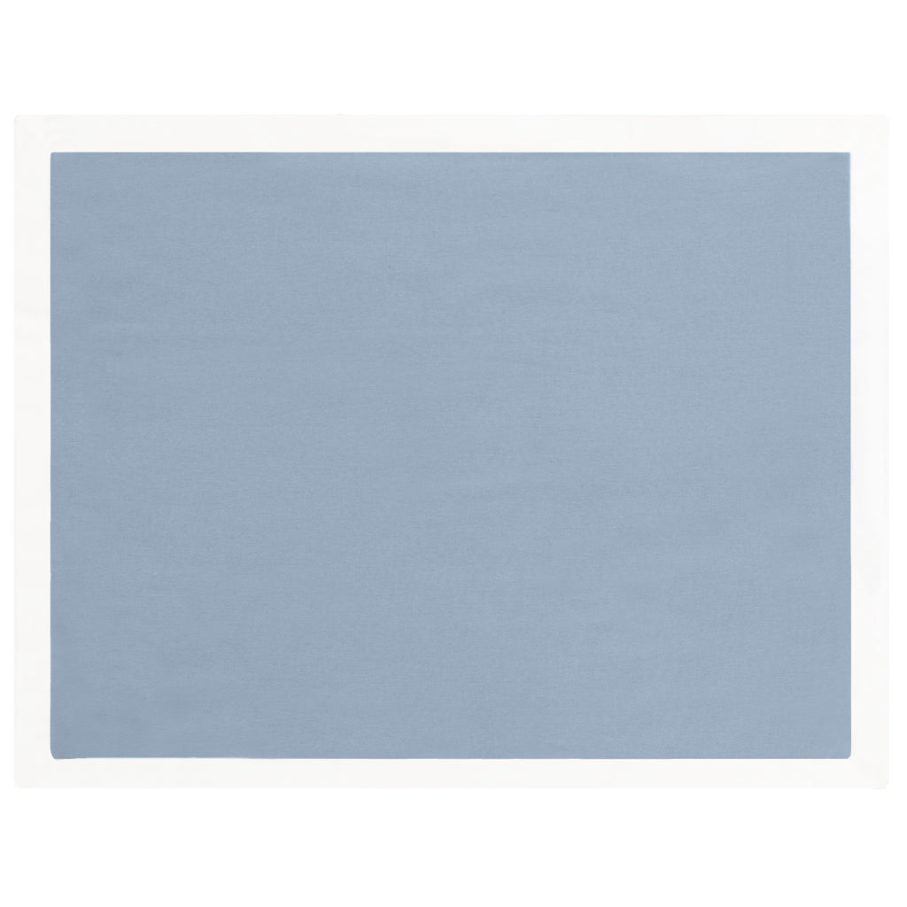 French Blue Hudson Flannel Sham Pair