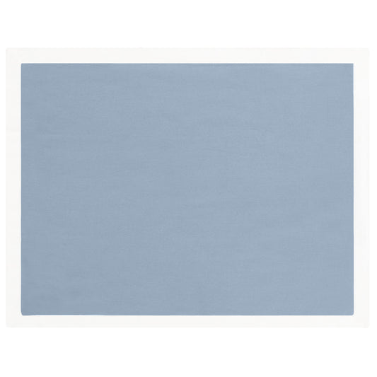 French Blue Hudson Flannel Sham Pair