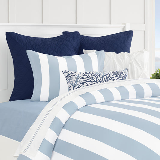 French Blue Harbor Duvet Cover