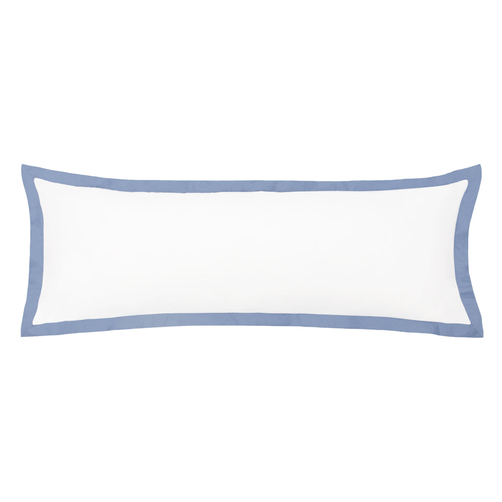 The Linden Coastal Blue Extra Long Lumbar Throw Pillow