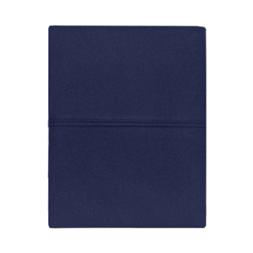 Navy Blue Flannel Pillowcase Pair