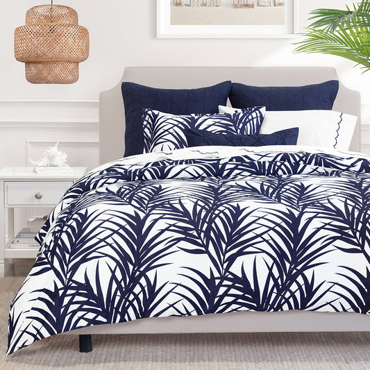 Navy Blue Laguna Duvet Cover