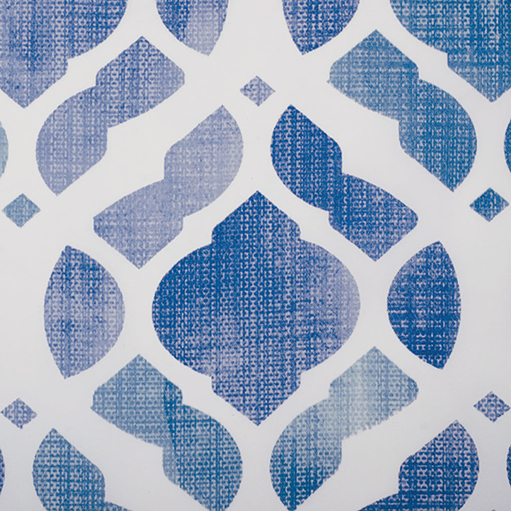 The Blue Moroccan Shower Curtain