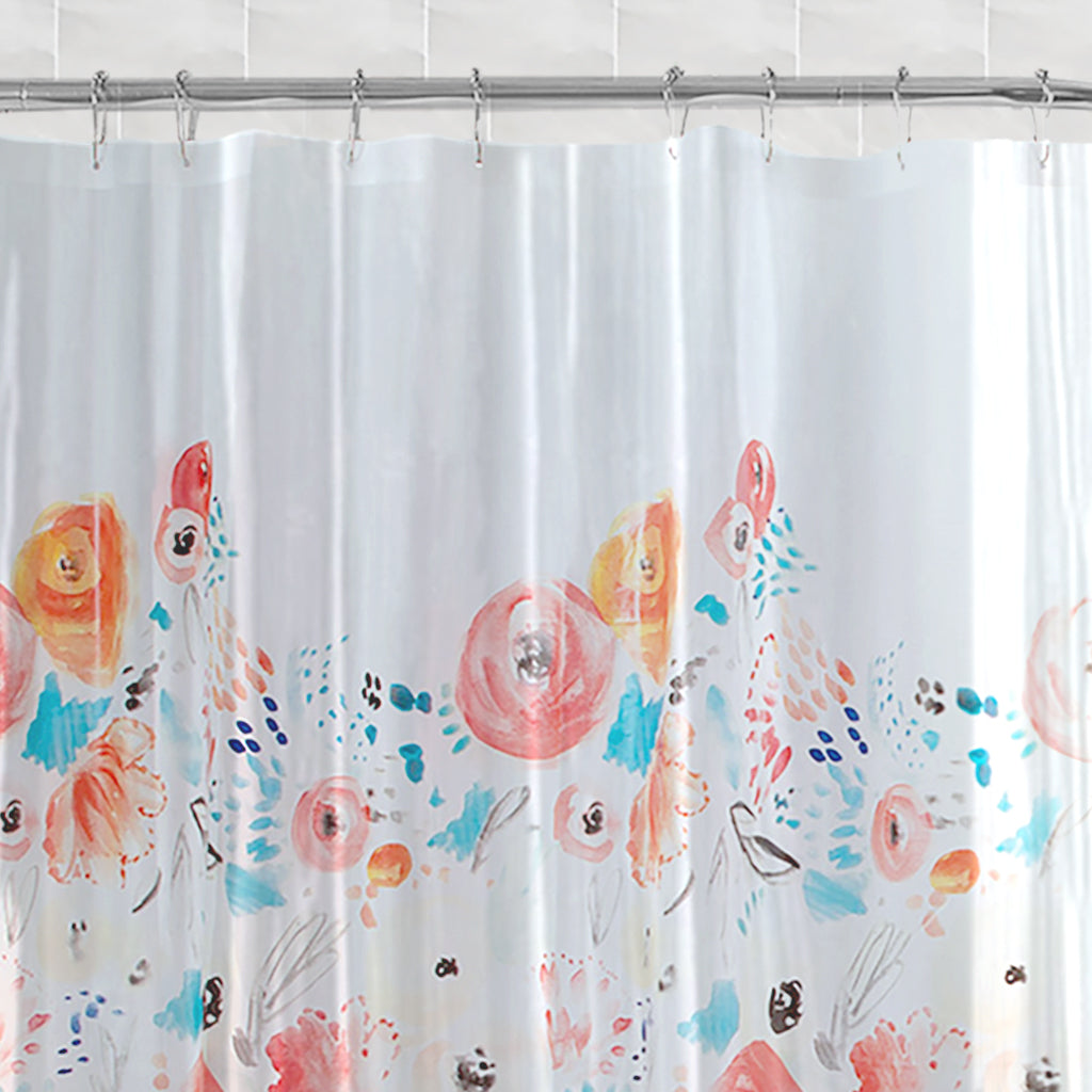 The Spring Blooms Shower Curtain