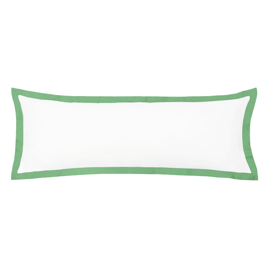 The Linden Green Extra Long Lumbar Throw Pillow