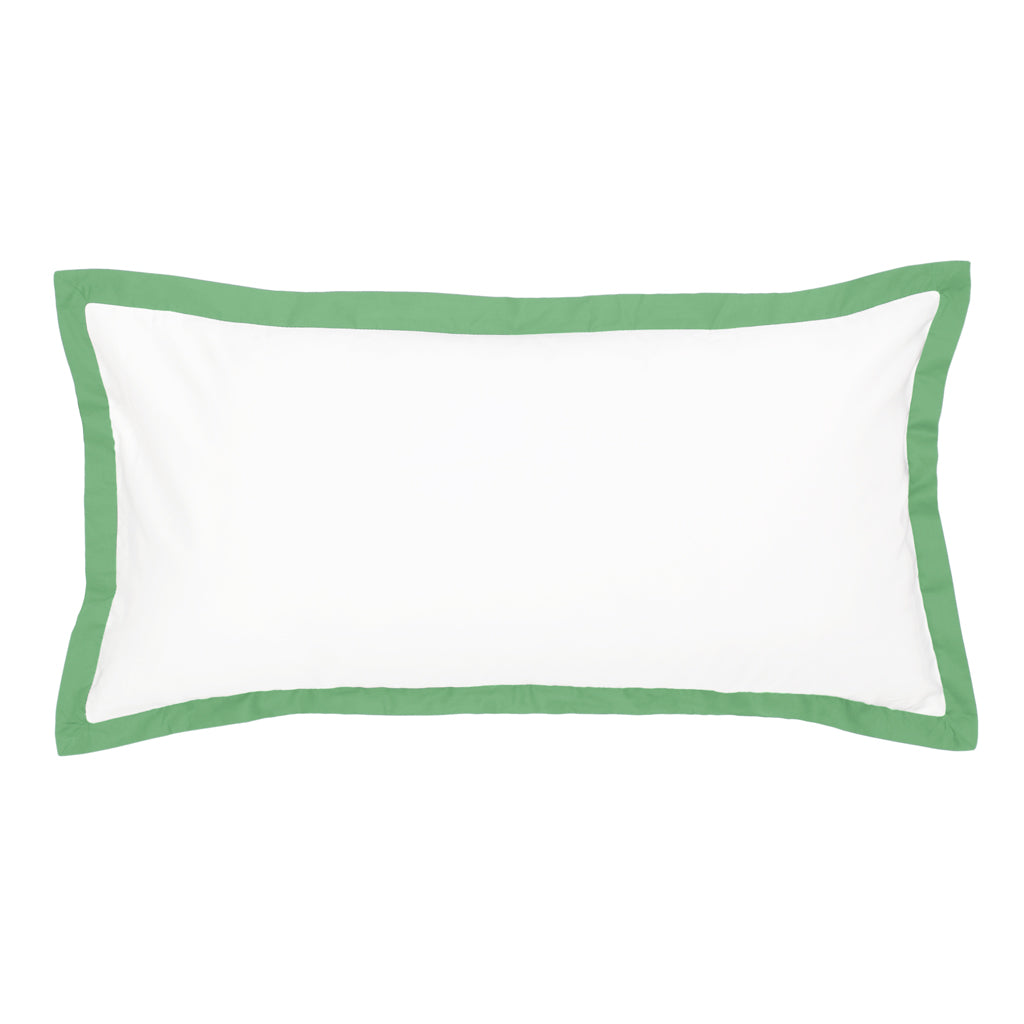 The Linden Green Throw Pillow