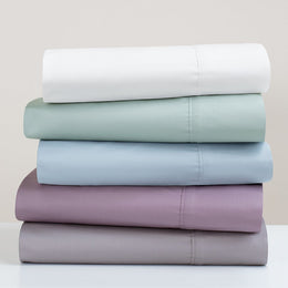 Porcelain Green 400 Thread Count Sheet Set (Fitted, Flat, & Pillow Cases)