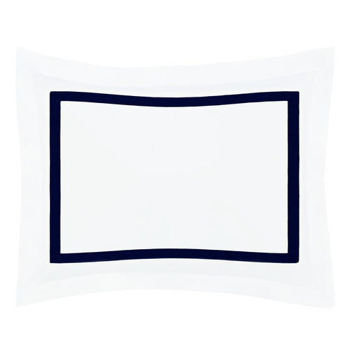 Bella Midnight Framed Percale Sham