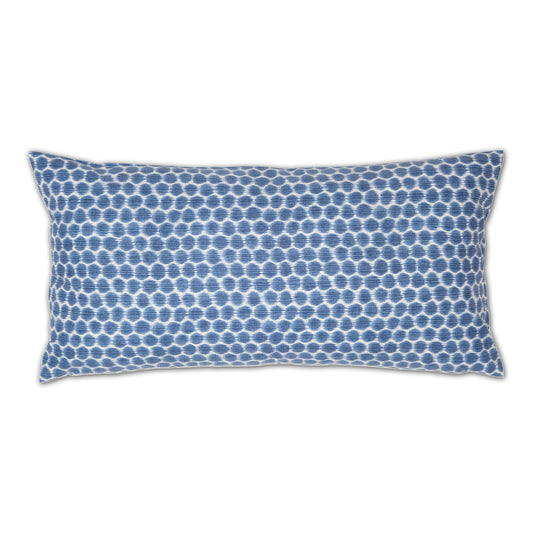 The Blue Dots Throw Pillow