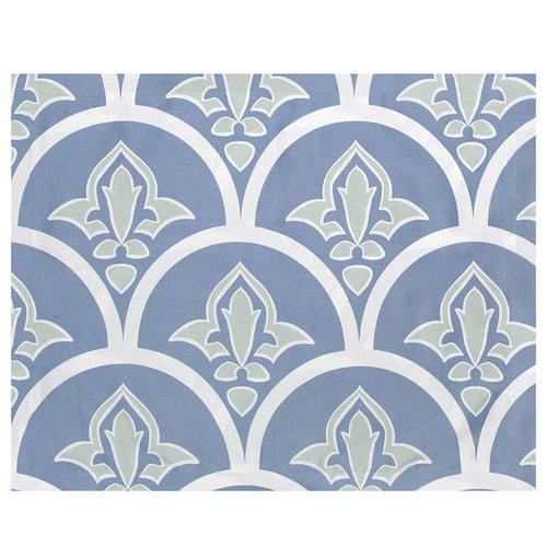 Blue Clementina Sham Pair