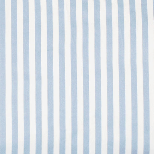 French Blue Striped Fitted Sheet