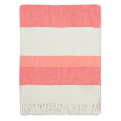 the-beige-banded-edge-throw | Crane & Canopy