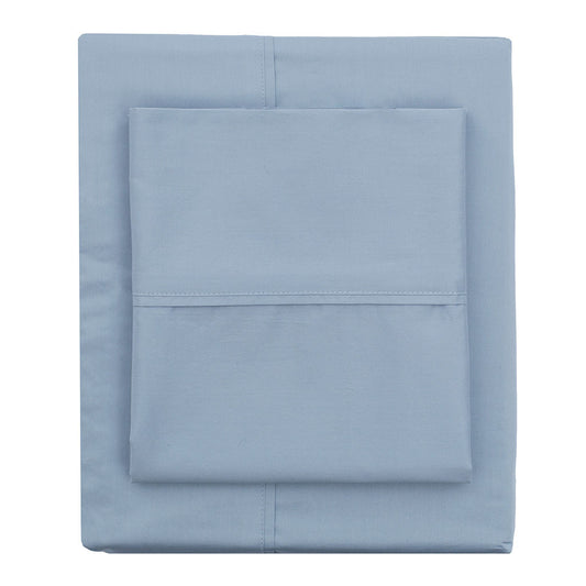 French Blue 400 Thread Count Sheet Set (Fitted, Flat, & Pillow Cases)