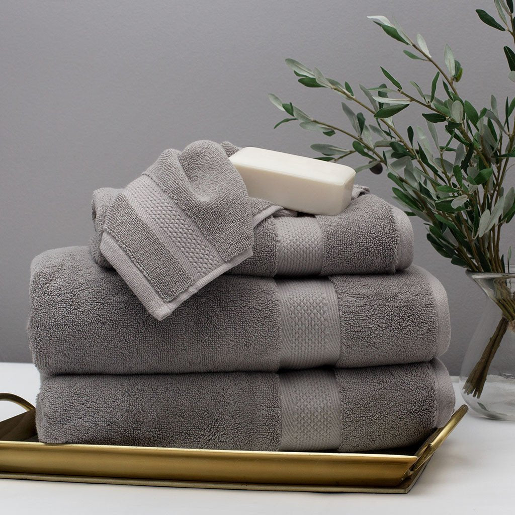 Classic Grey Towel Resort Bundle (4 Wash + 4 Hand + 4 Bath Towels + 2 Bath Sheets)