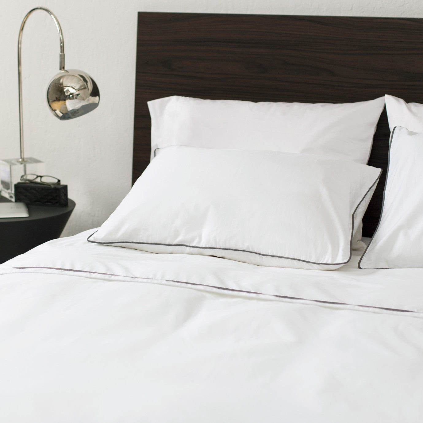 Soft White Hayes Nova Duvet Cover