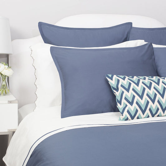 Slate Blue Hayes Nova Duvet Cover