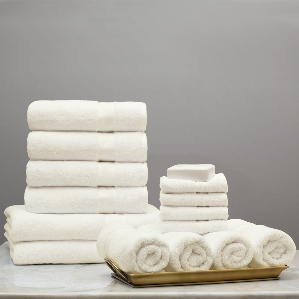 Classic Blue Towel Resort Bundle (4 Wash + 4 Hand + 4 Bath Towels + 2