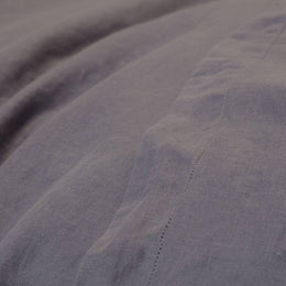 Grey Belgian Flax Linen Sheet Set (Fitted, Flat, & Pillow Cases)