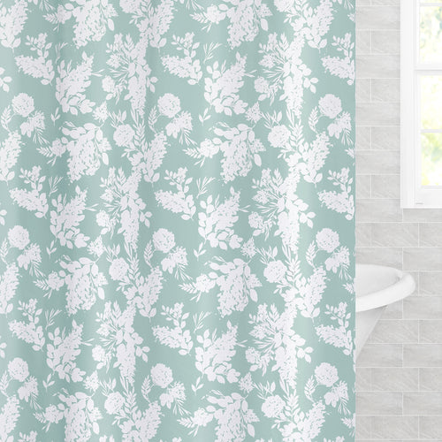 Madison Seafoam Green Shower Curtain