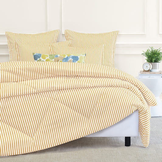 Ochre Yellow Larkin Comforter