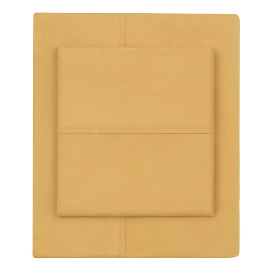 Ochre 400 Thread Count Sheet Set (Fitted, Flat, & Pillow Cases)