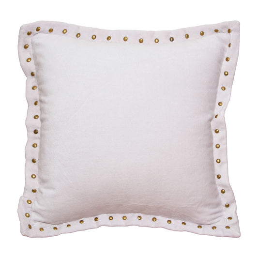 Pale Pink Studded Pillow