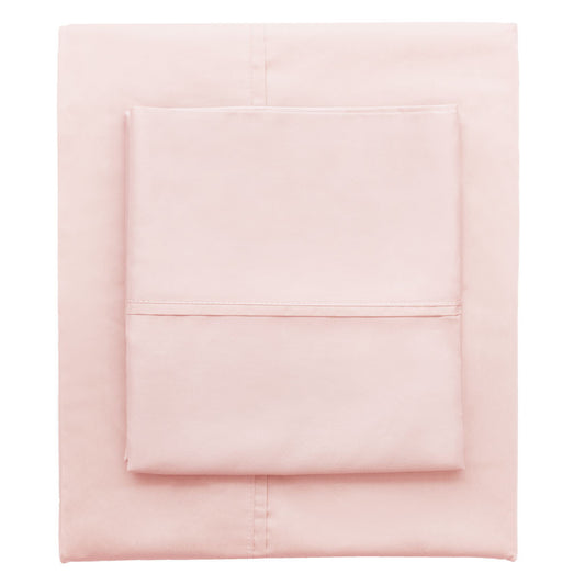 Pink 400 Thread Count Sheet Set (Fitted, Flat, & Pillow Cases)