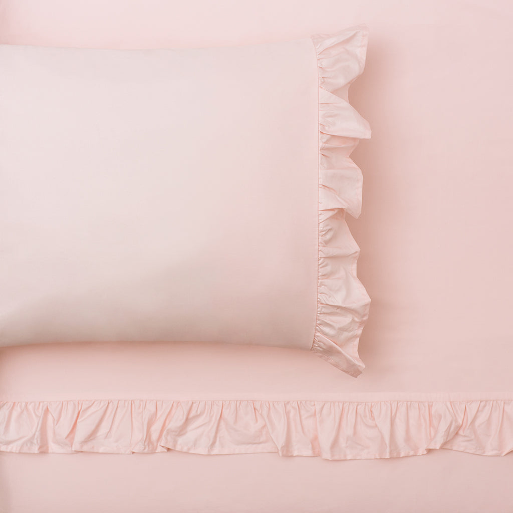 Pink Ruffle Sheets