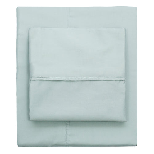 Porcelain Green 400 Thread Count Flat Sheet