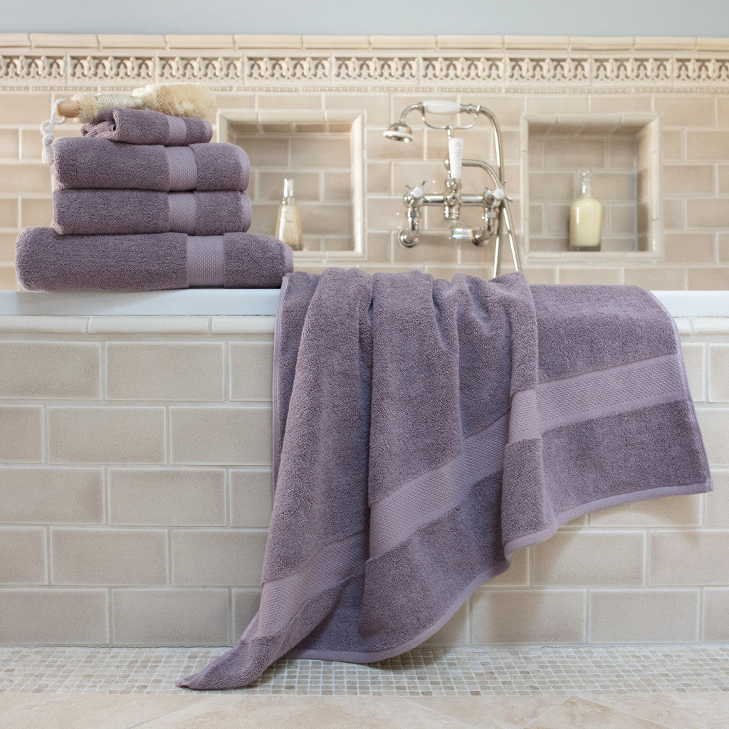 Plush Organic Towel in Pale Sage by Under The Canopy