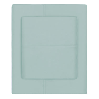 Seafoam Green 400 Thread Count Sheet Set (Fitted, Flat, & Pillow Cases)