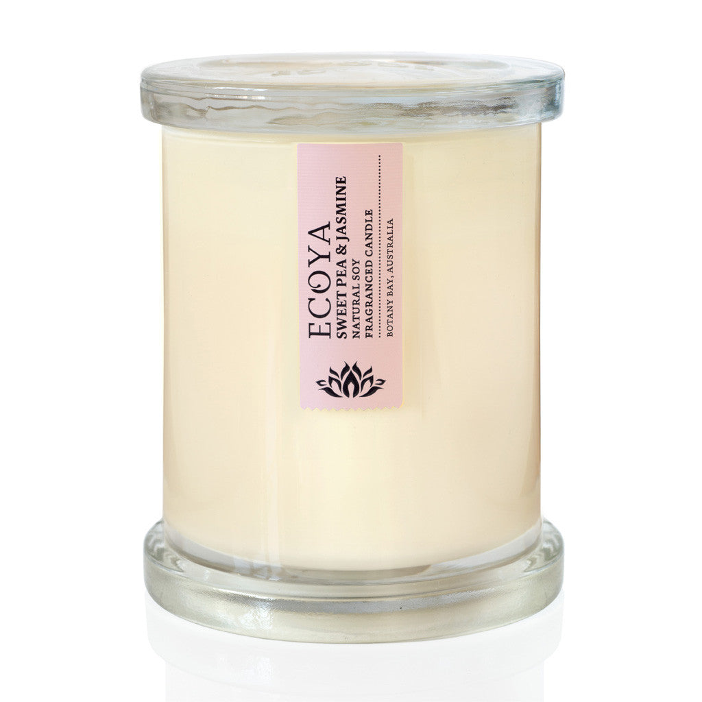 Sweet Pea & Jasmine Soy Candle & Lotion Set