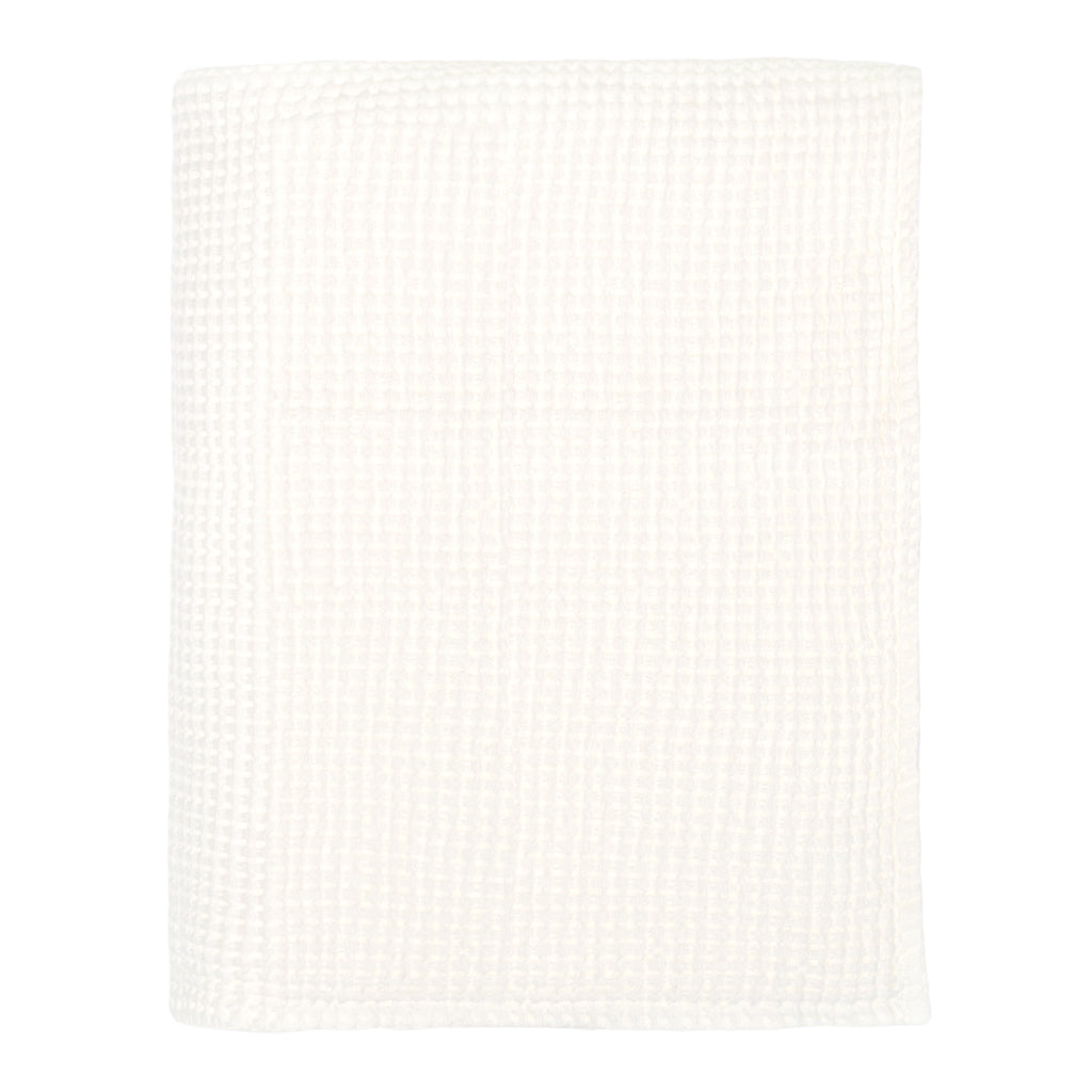 Cream best sale waffle throw