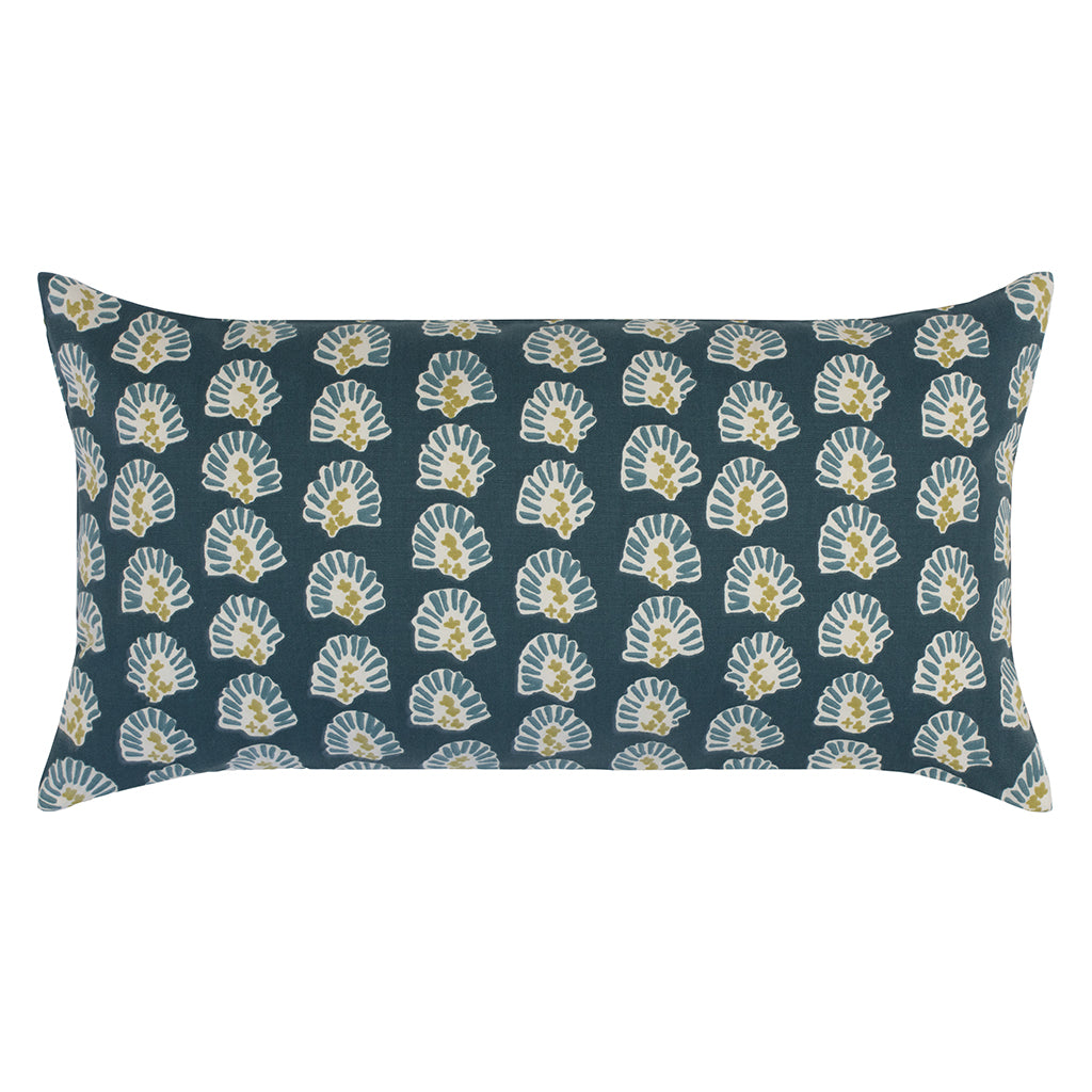 The Navy Sunrise Throw Pillow