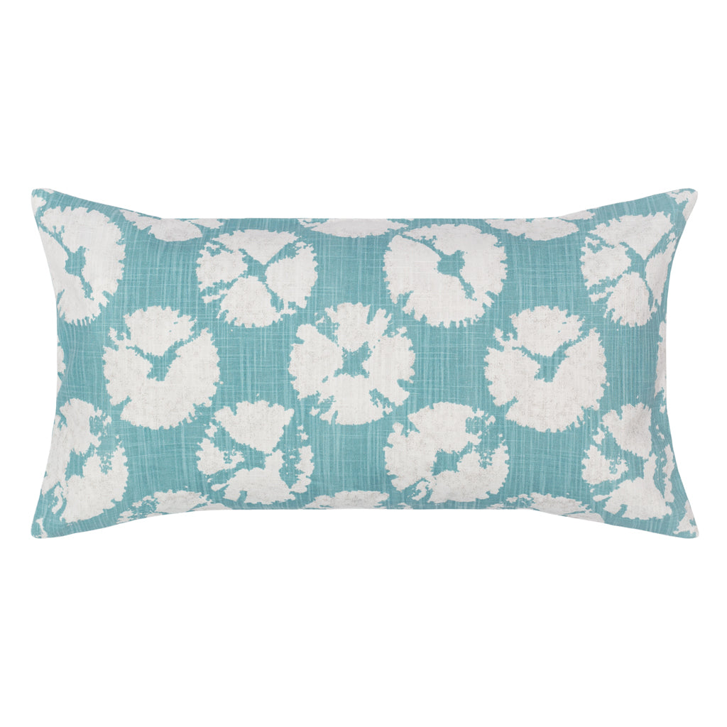 The Teal Sand Dollar Throw Pillow