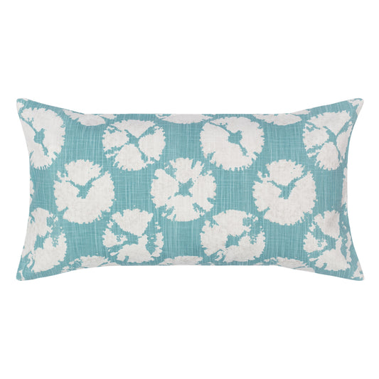 The Teal Sand Dollar Throw Pillow