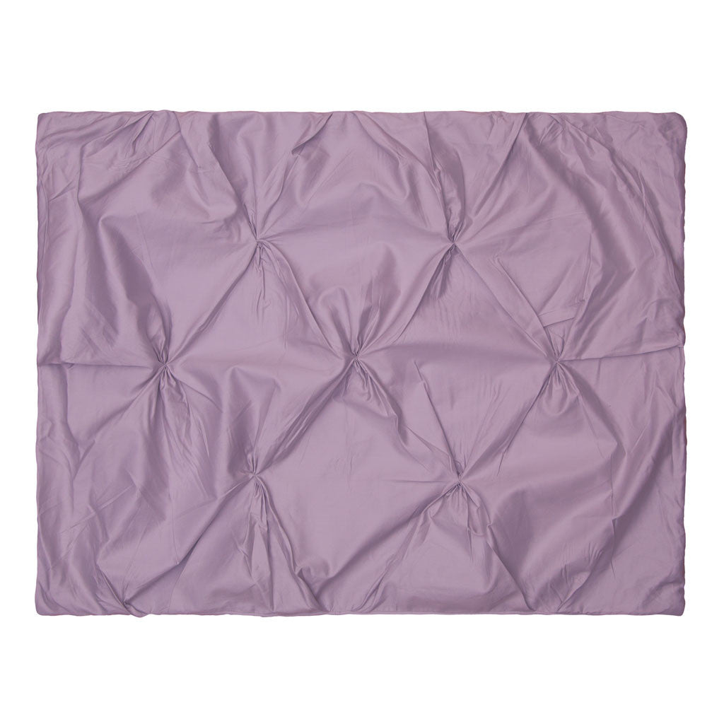 Lilac Valencia Pintuck Sham Pair