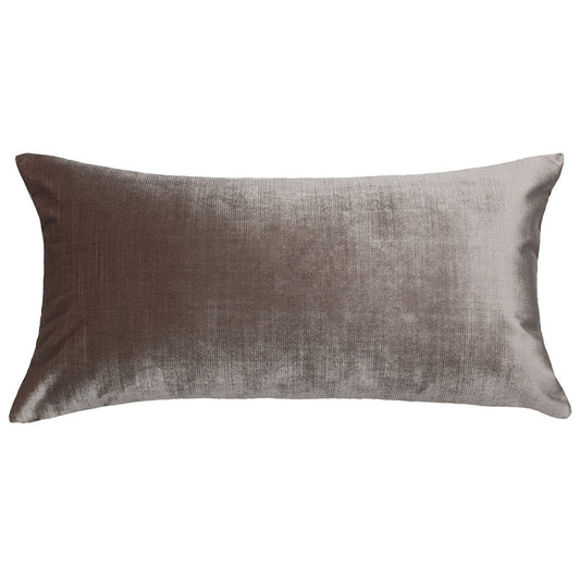 Oyster Velvet Throw Pillow