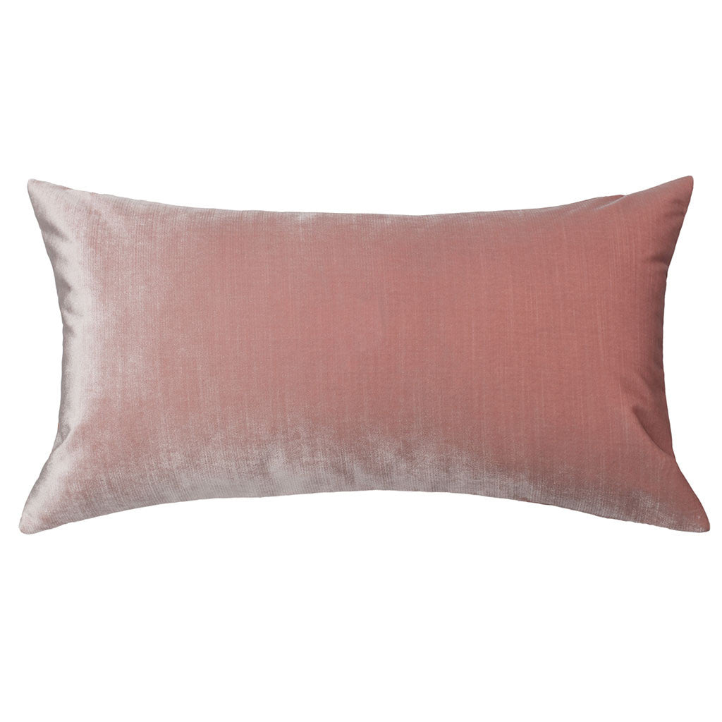 Rose Pink Velvet Throw Pillow | Crane & Canopy