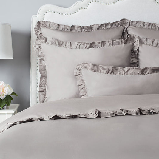 Oyster Grey Vienna Euro Sham