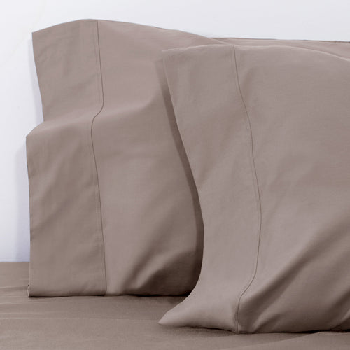 Hazelnut 400 Thread Count Pillowcase Pair